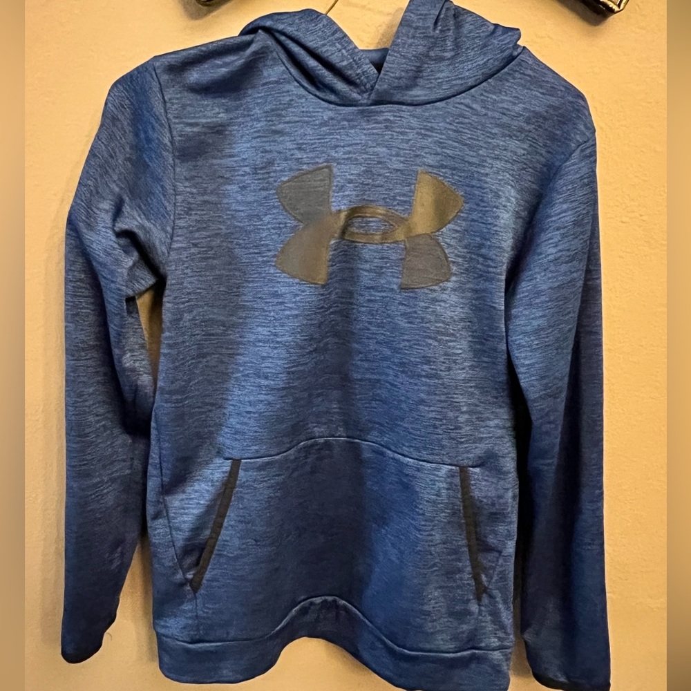 Under Armour Sweathshirt Hoodie YXL Blue